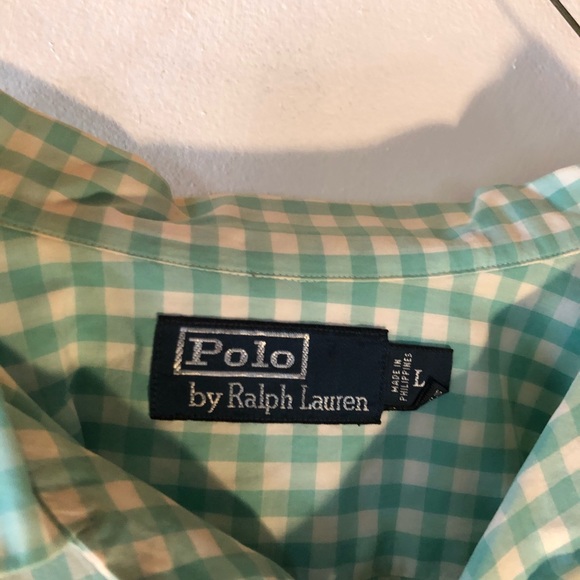 Polo Ralph Lauren size L shortsleeve buttondown - Picture 2 of 2
